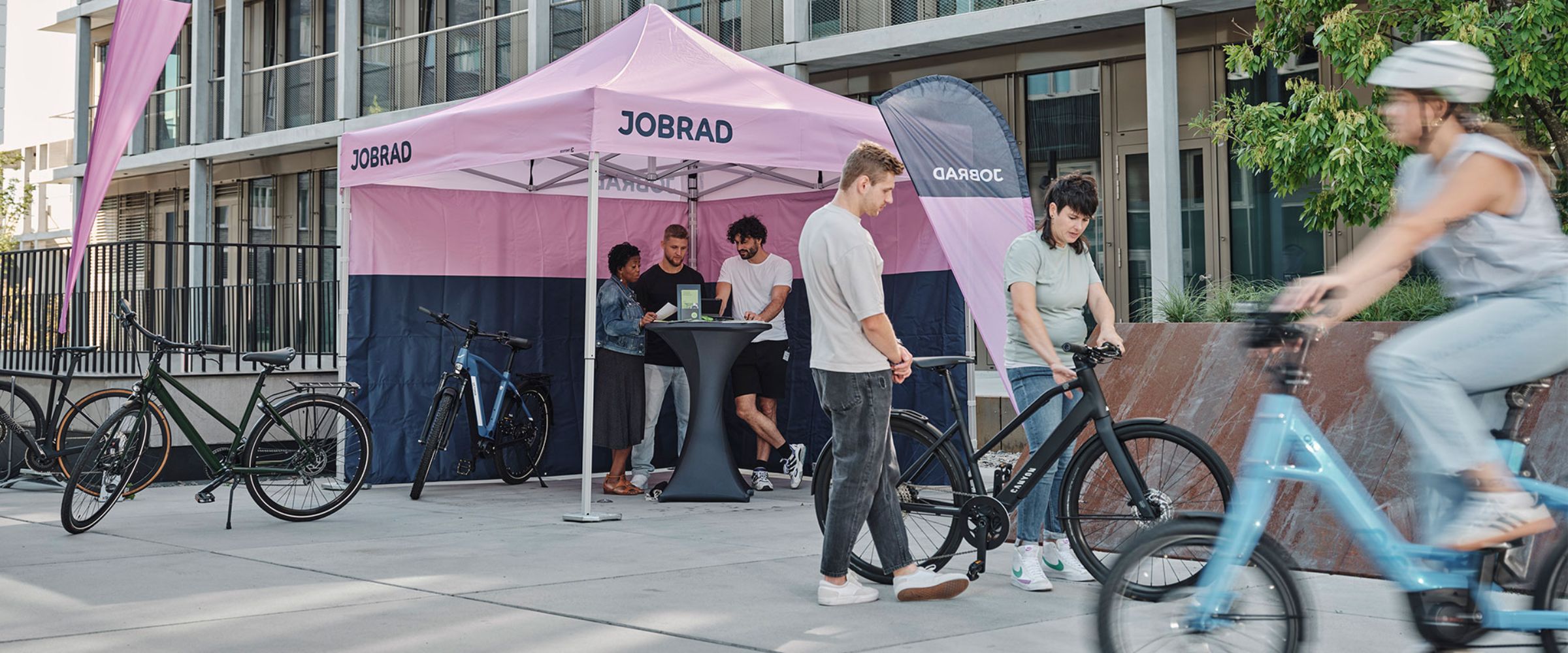 JobRad-Demoday mit Beratung und Probefahrten